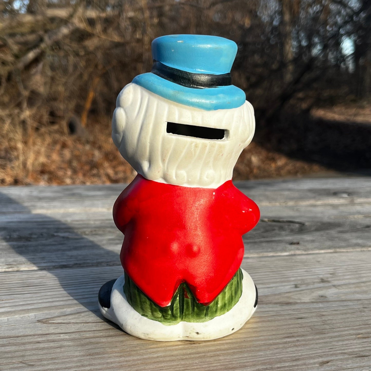 Vintage Clown coin bank.