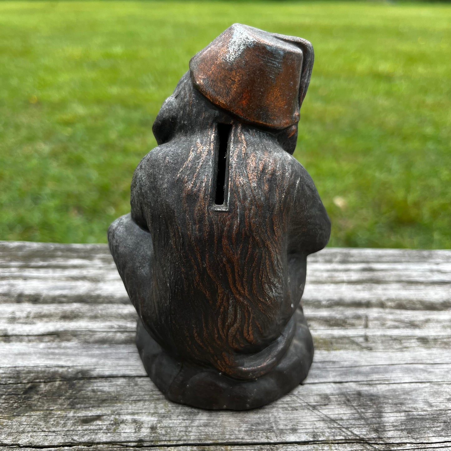 Vintage Koko "the wise monkey" coin bank.