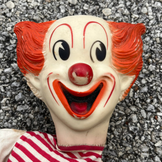 1960s Bozo the clown plush.