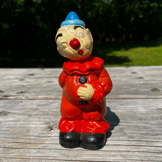 1970s Chalkware clown.
