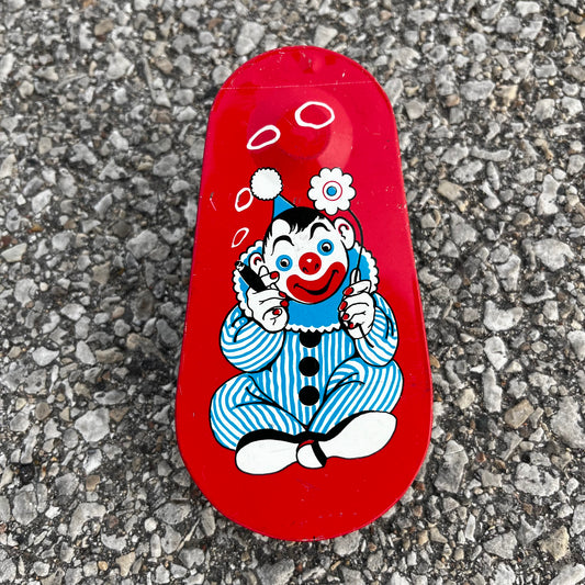 1950s Circus clown noise maker.