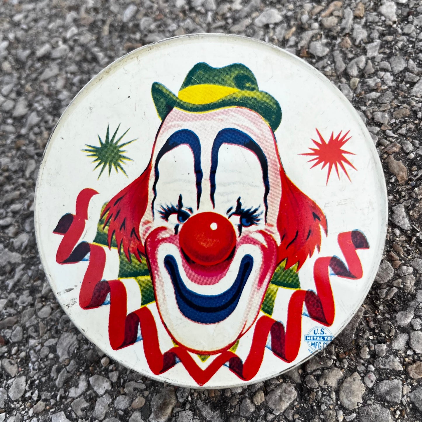 1950s Circus clown noise maker.