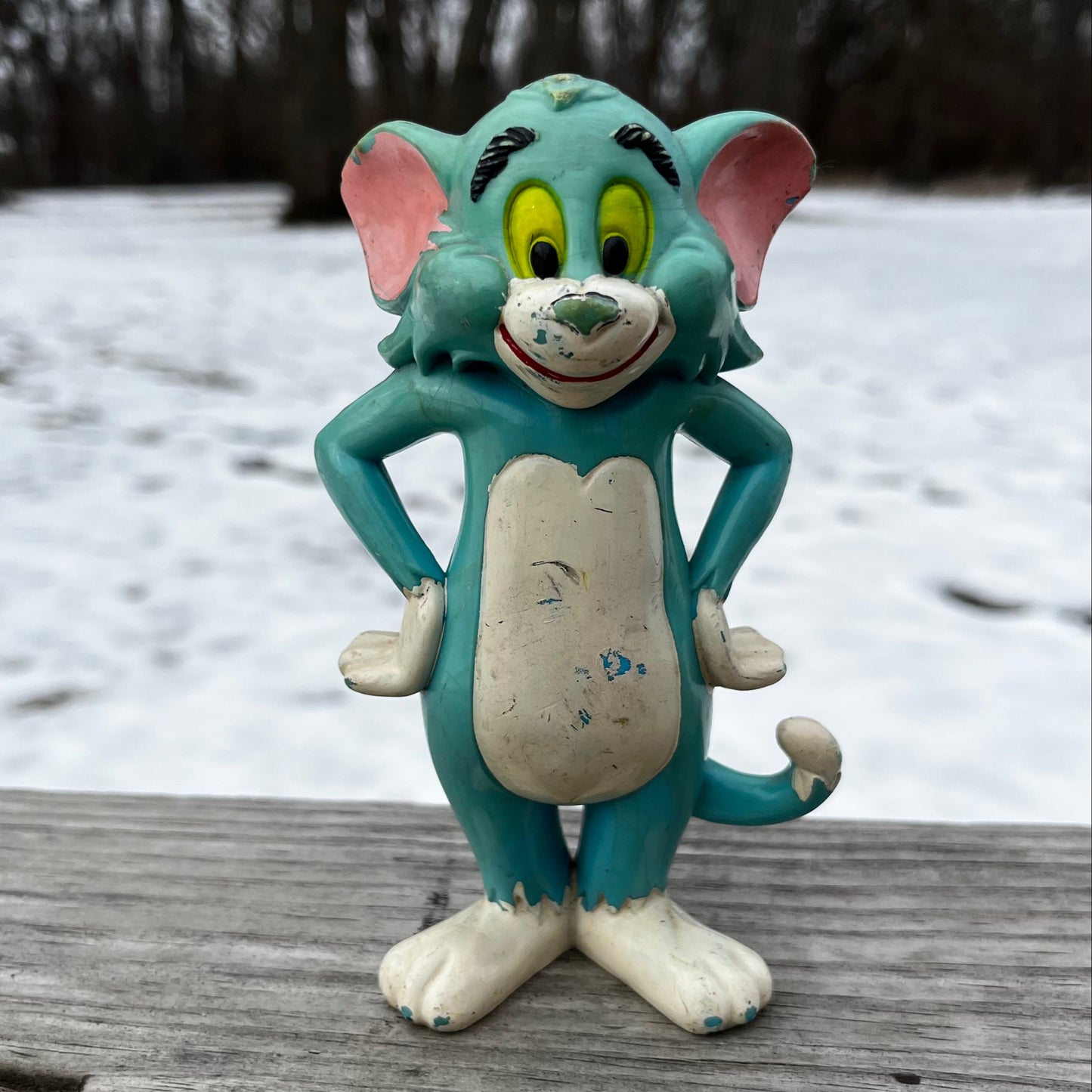 Vintage Tom figurine from Tom & Jerry.
