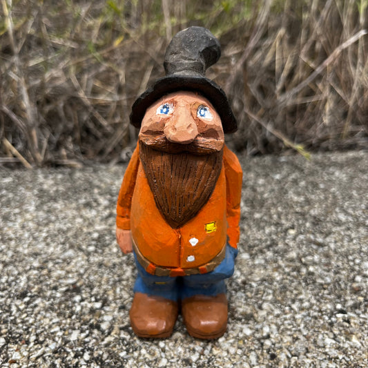 2016 Hand carved moonshiner.