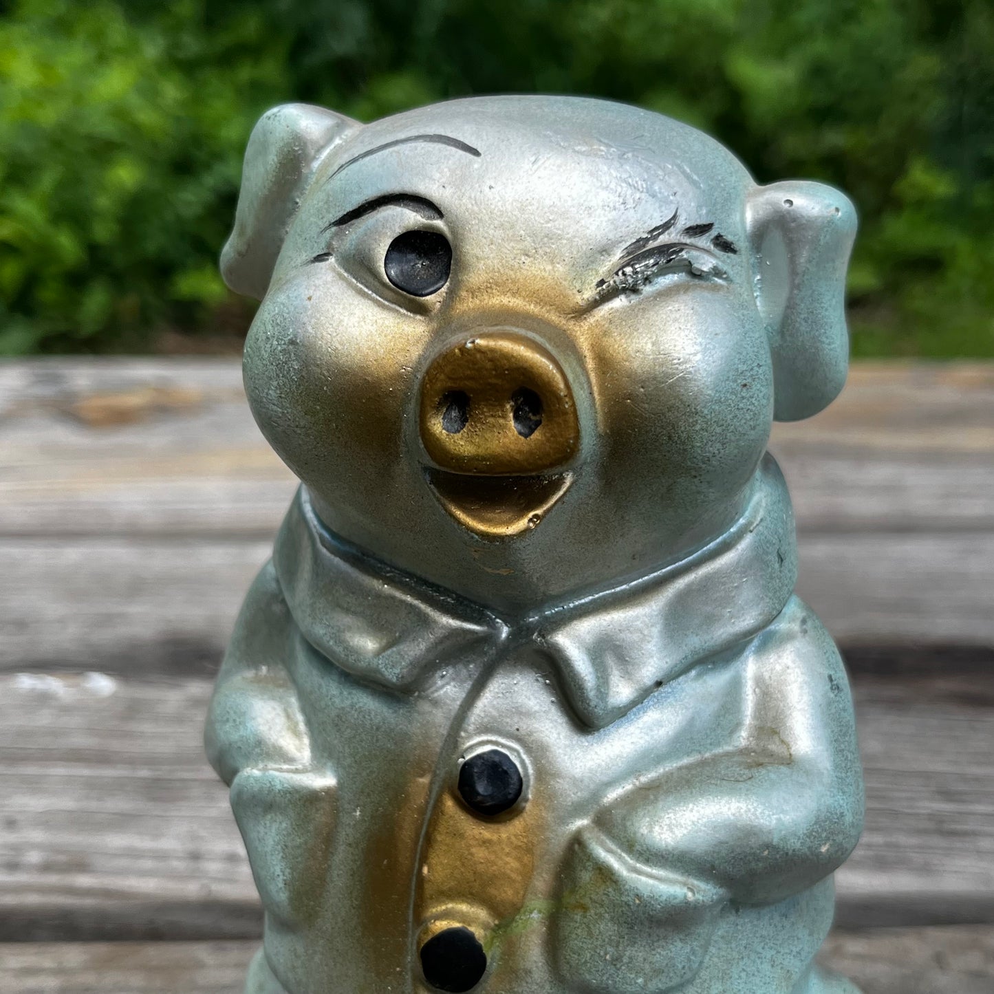 1960s Chalkware porky.
