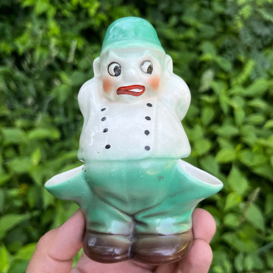 1950s Ceramic officer planter.
