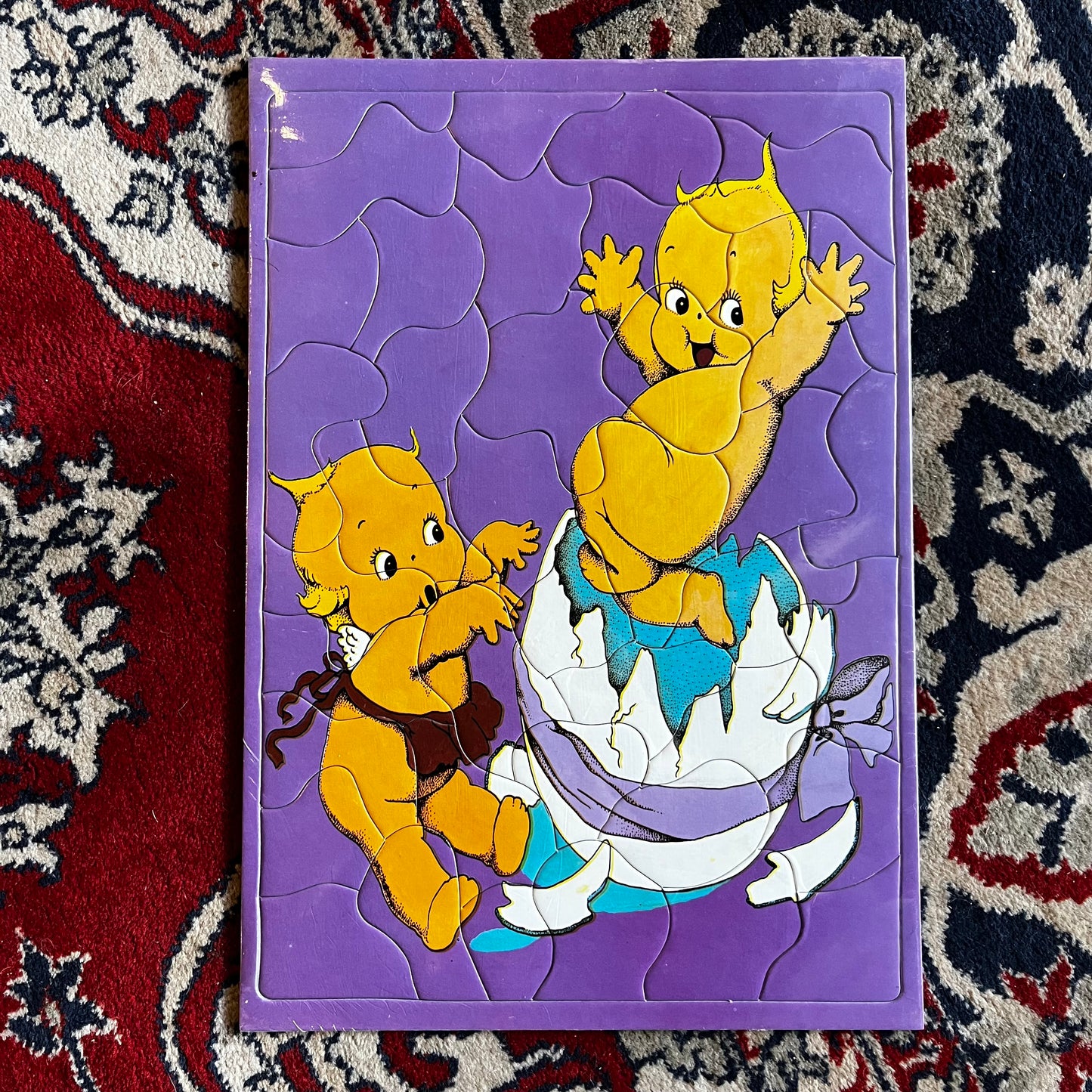 Vintage Kewpie hatchling puzzle.