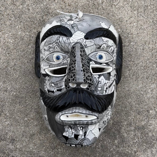 Vintage Story of the village mask.