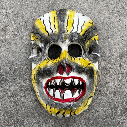 Vintage hand crafted Skull mask.