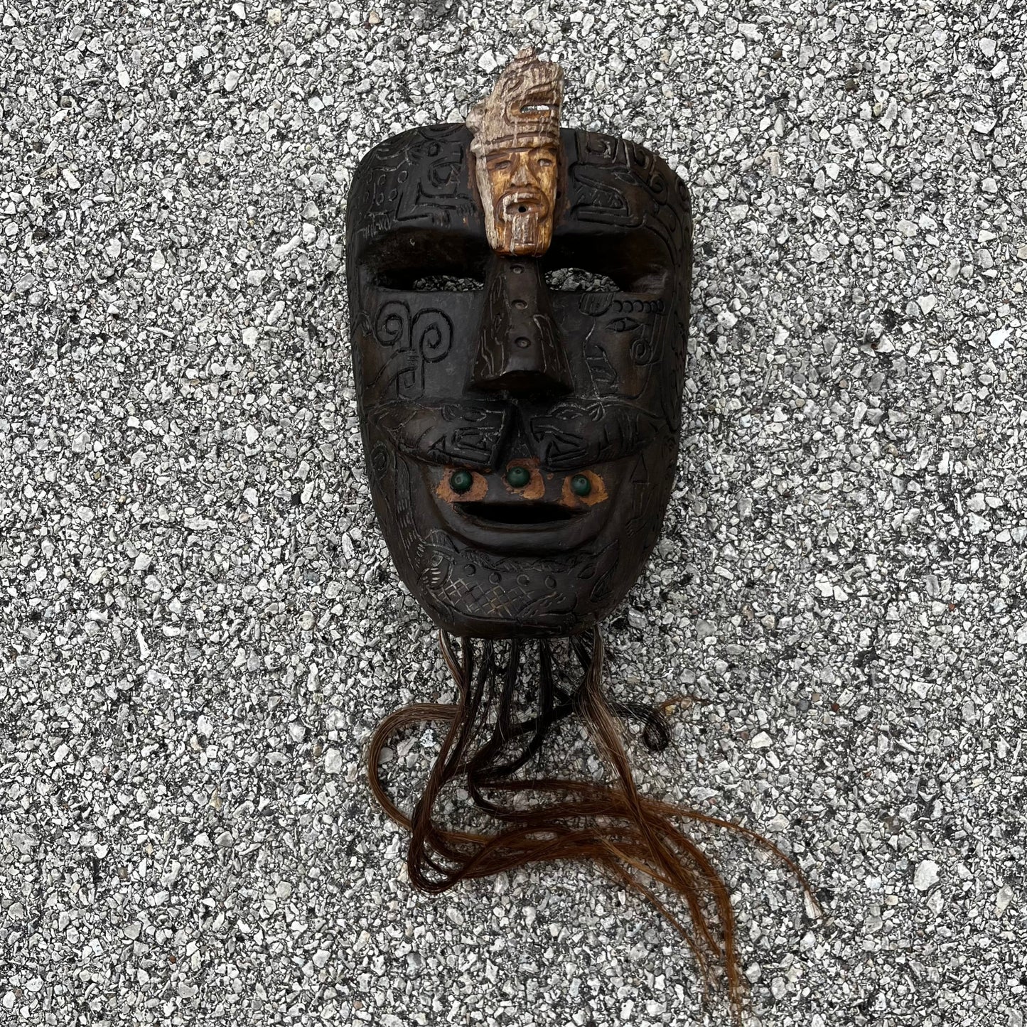 Vintage underworld dweller mask.