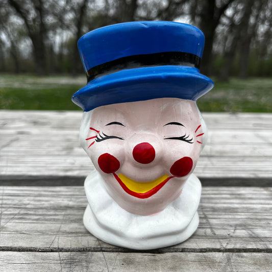 1980s Clown coin bank.