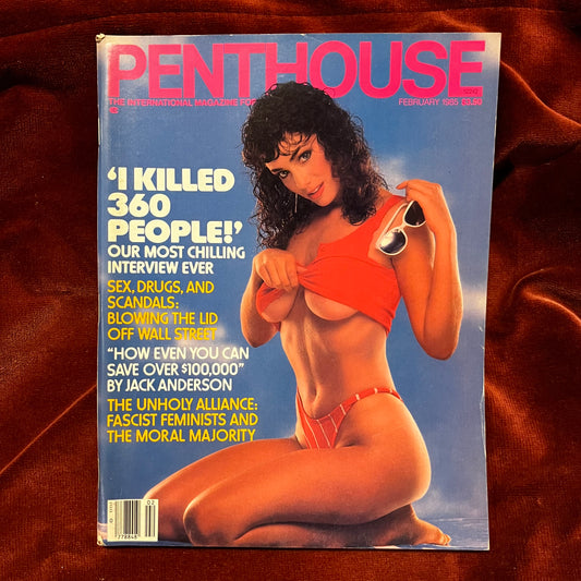 February 1985 Penthouse magazine.