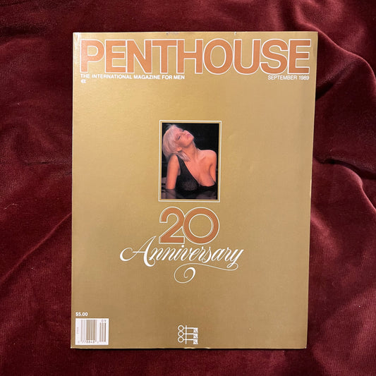 September 1989 20th Anniversary Penthouse magazine.