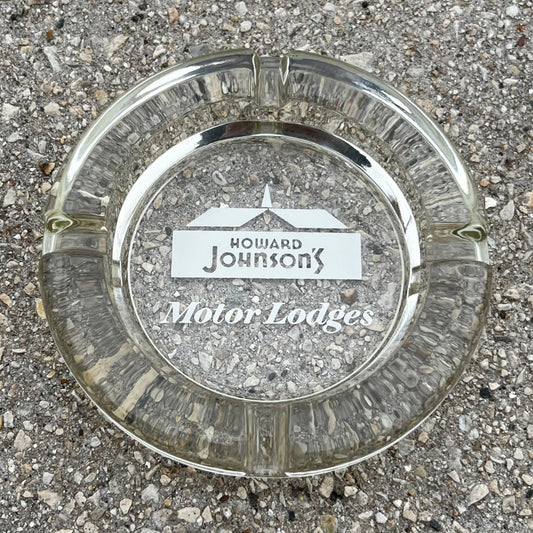 1970s Howard Johnsons Motor Lodges ashtray.