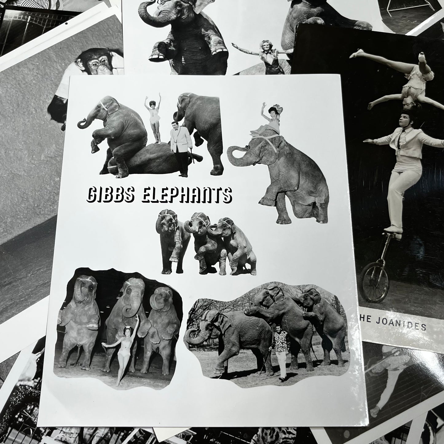 Set of five 1970s Circus photos. (Dealers choice)