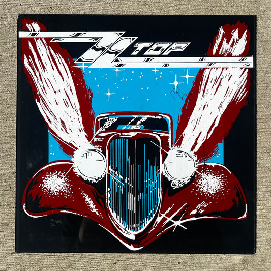 1970s ZZtop carnival glass.