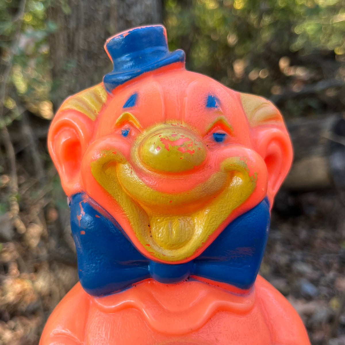 1962 Roly poly clown toy.
